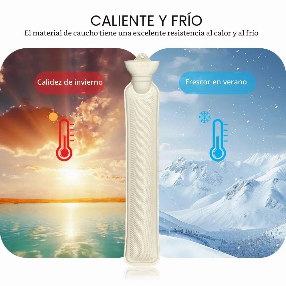 Bolsa Agua Caliente Peluche, 2L Bolsa De Agua Caliente Larga, Hot Water Bottle With Cover, Botella De Agua Caliente, Para Cuello Y Hombros, Espalda, Piernas Y Cintura Para Niños Adulto (Gato)